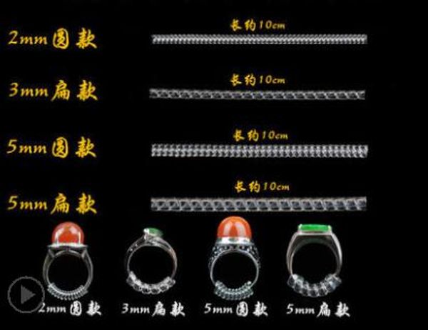 3pc lot 10cm ring diamond ring change small jewelry equipment reduce tight nonslip transparent adjustment artifact tool casing ring d060
3pc lot 10cm ring diamond ring change small jewelry equipment reduce tight nonslip transparent adjustment artifact tool casing ring d060