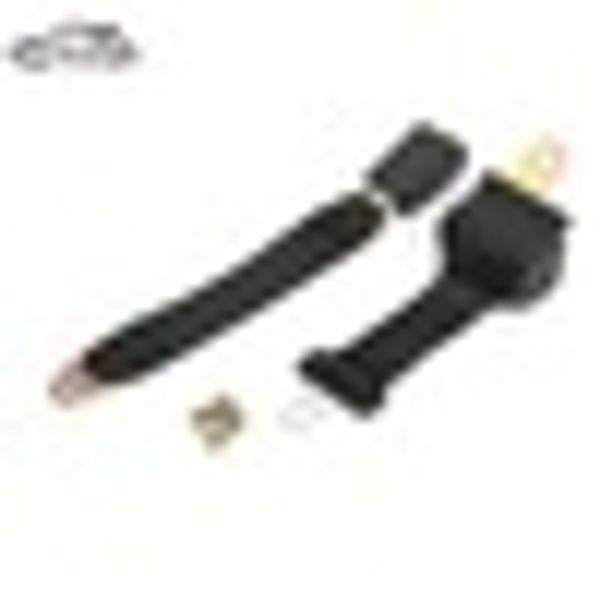 1 set 2 point retractable auto car safety seat belt buckle universal adjustable black
1 set 2 point retractable auto car safety seat belt buckle universal adjustable black