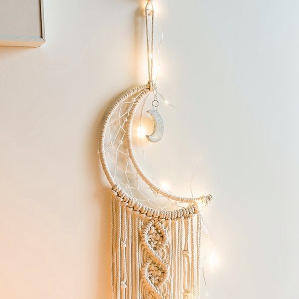 bohemian chic macrame wall hanging tapestry moon dreamcatcher wall decor boho woven knitted tapestries home decoration
bohemian chic macrame wall hanging tapestry moon dreamcatcher wall decor boho woven knitted tapestries home decoration