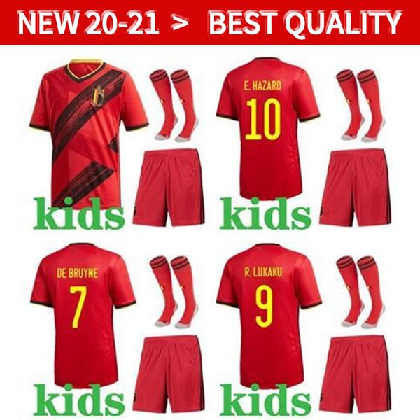 Belgium soccer jersey kids football kits 20 21 kids European Cup maillot de foot #9 LUKAKU #10 E.HAZARD #7 DE BRUYNE football jerseys, Black
Belgium soccer jersey kids football kits 20 21 kids European Cup maillot de foot #9 LUKAKU #10 E.HAZARD #7 DE BRUYNE football jerseys, Black