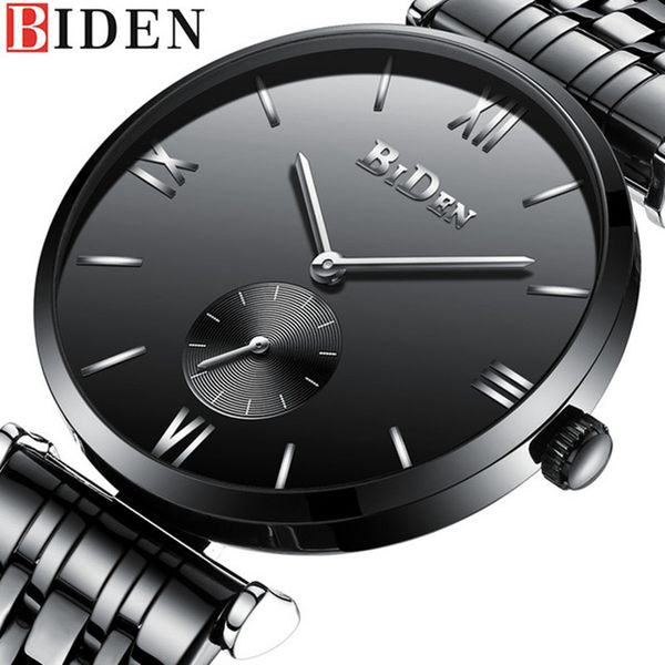 biden male simple casual watches full black business quartz wristwatches men fashion stainless steel watch, Slivery;brown
biden male simple casual watches full black business quartz wristwatches men fashion stainless steel watch, Slivery;brown