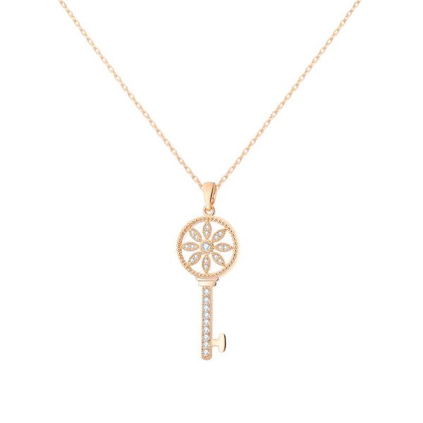 cute key necklaces fashion jewelry for women cz zircon thin chain gold bohemia pendant necklace wedding party gifts, Silver
cute key necklaces fashion jewelry for women cz zircon thin chain gold bohemia pendant necklace wedding party gifts, Silver