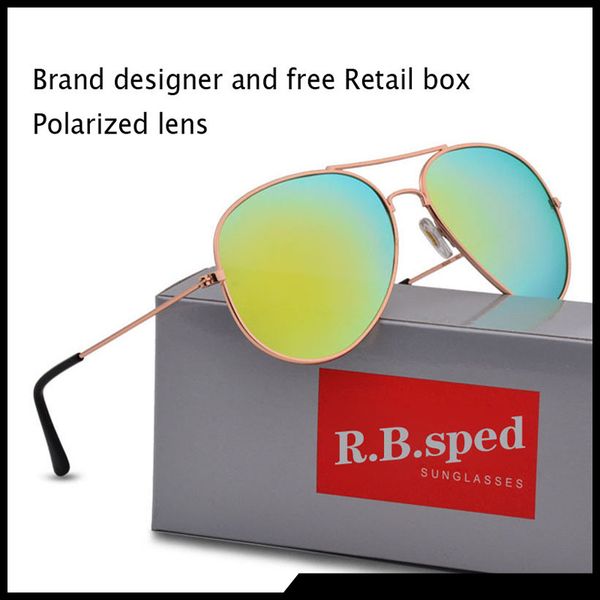 new classic fashion polarized sunglasses women men uv400 polaroid lens sun glasses vintage metal frame gafas de sol with brown cases and box, White;black
new classic fashion polarized sunglasses women men uv400 polaroid lens sun glasses vintage metal frame gafas de sol with brown cases and box, White;black