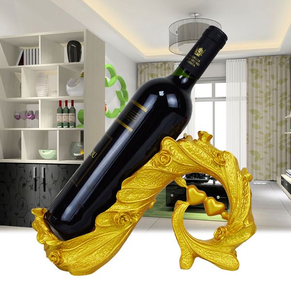 red wine bottle holder storage organizer european style resin wines rack gold silver color bottles display stand shelf
red wine bottle holder storage organizer european style resin wines rack gold silver color bottles display stand shelf