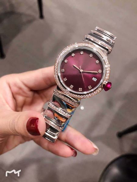 selling lvcea octo solotempo violet dial two tone case quartz womens wristwatches diagono magnesium steel women watch ladies watches, Slivery;brown
selling lvcea octo solotempo violet dial two tone case quartz womens wristwatches diagono magnesium steel women watch ladies watches, Slivery;brown