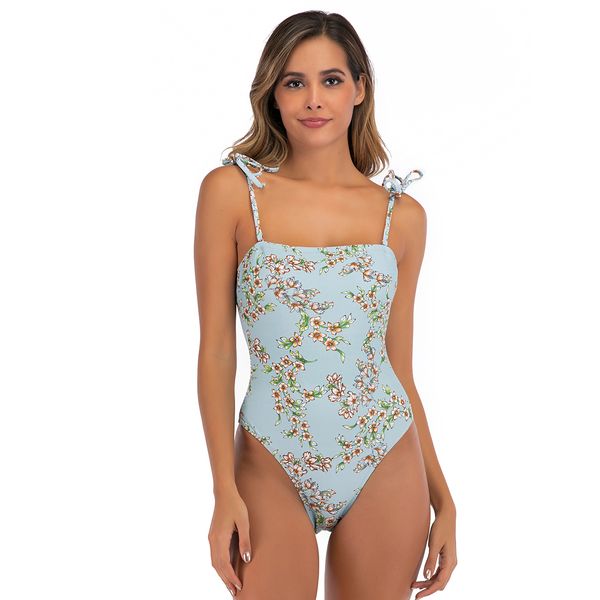 floral printed swimsuit for women stylish one piece halter backless tummy control slim silhouette bathing suit sky blue, White;black
floral printed swimsuit for women stylish one piece halter backless tummy control slim silhouette bathing suit sky blue, White;black