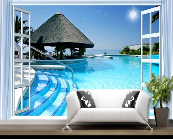 3d спальня обои открытый плавательный бассейн blue sky sea view room seaside гостиная спальня фона украшения стены mural обоев
3d спальня обои открытый плавательный бассейн blue sky sea view room seaside гостиная спальня фона украшения стены mural обоев