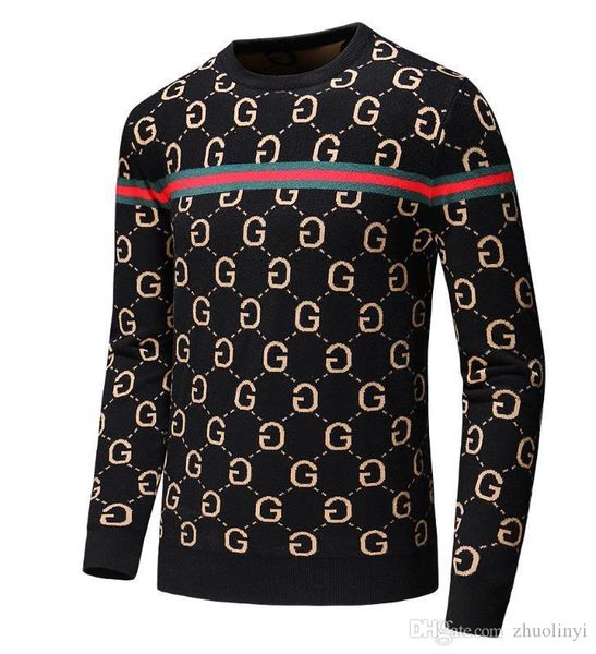 europe and the united states high-end men's wear brand knitted pullovers, knitted warm high-end men's wear designer sweater #12, White;black
europe and the united states high-end men's wear brand knitted pullovers, knitted warm high-end men's wear designer sweater #12, White;black