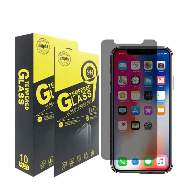 privacy tempered glass anti-spy peeping screen protector for iphone x xr xs max 8 7 6 6s plus with retail package 
privacy tempered glass anti-spy peeping screen protector for iphone x xr xs max 8 7 6 6s plus with retail package