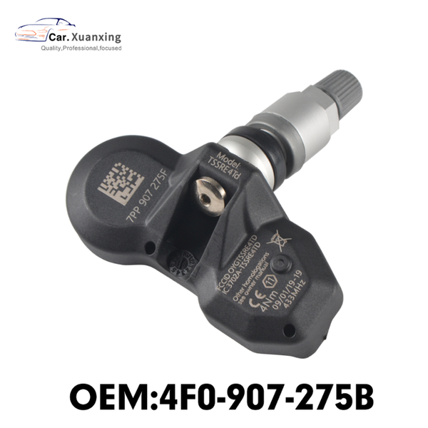 4f0907275b tire pressure sensor monitoring system tpms 433mhz for a4 a6 2002/01-2008/12
4f0907275b tire pressure sensor monitoring system tpms 433mhz for a4 a6 2002/01-2008/12