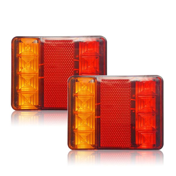 2pcs waterproof 8 car led tail light rear lamps pair boat trailer 12v rear parts for trailer truck car lighting
2pcs waterproof 8 car led tail light rear lamps pair boat trailer 12v rear parts for trailer truck car lighting