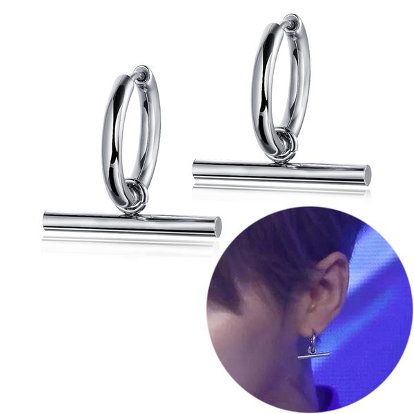 men piercing earrings ear cuff chic fashion stainless steel ear stud eardrop charm jewelry birthday gift for son, Golden;silver
men piercing earrings ear cuff chic fashion stainless steel ear stud eardrop charm jewelry birthday gift for son, Golden;silver