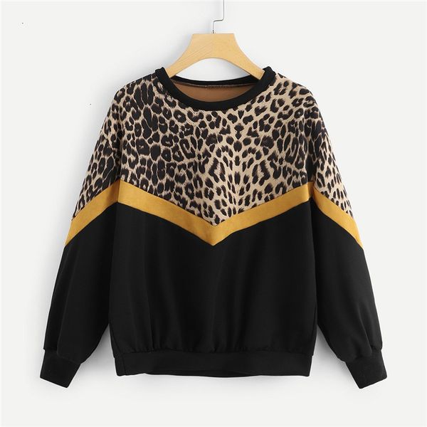 designer hoodie woman clothes leopard panel drop shoulder sweatshirt long sleeve o neck pullover fashion women casual drop shipping, Black
designer hoodie woman clothes leopard panel drop shoulder sweatshirt long sleeve o neck pullover fashion women casual drop shipping, Black