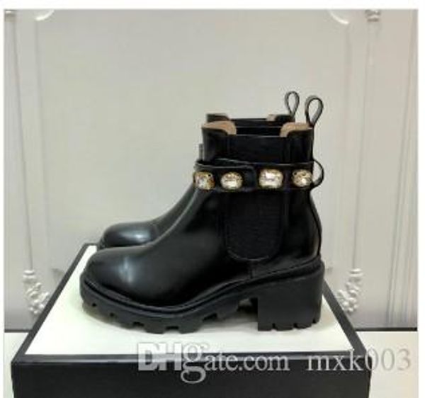 autumn winter 2019 new style genuine leather high heels ankle boots women chunky crystal martin boots black bnm02
autumn winter 2019 new style genuine leather high heels ankle boots women chunky crystal martin boots black bnm02