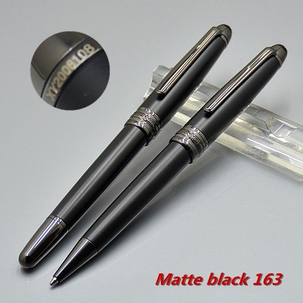 

Продвижение - высокое качество Msk-163 матовый черный шариковая ручка роллер ручка канцелярские школа канцелярские товары с Монте серийный номер XY2006108