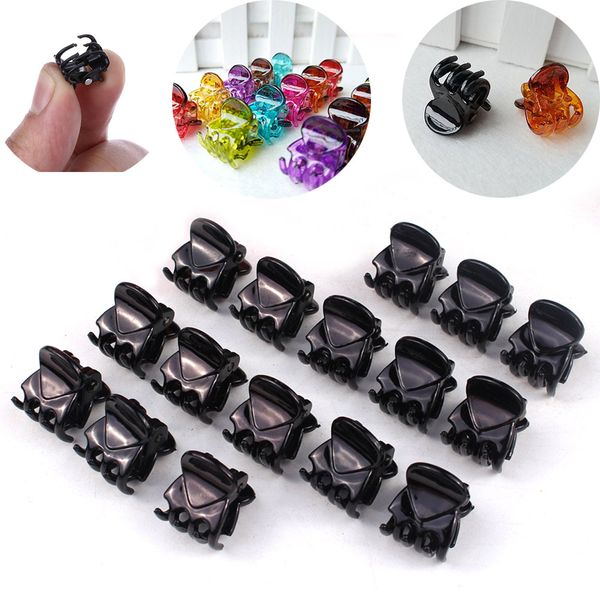12pcs/sets fashion simple black crab hair claws women girls new plastic mini hairpins hair clips clamp hair accessories for gift, Slivery;white
12pcs/sets fashion simple black crab hair claws women girls new plastic mini hairpins hair clips clamp hair accessories for gift, Slivery;white