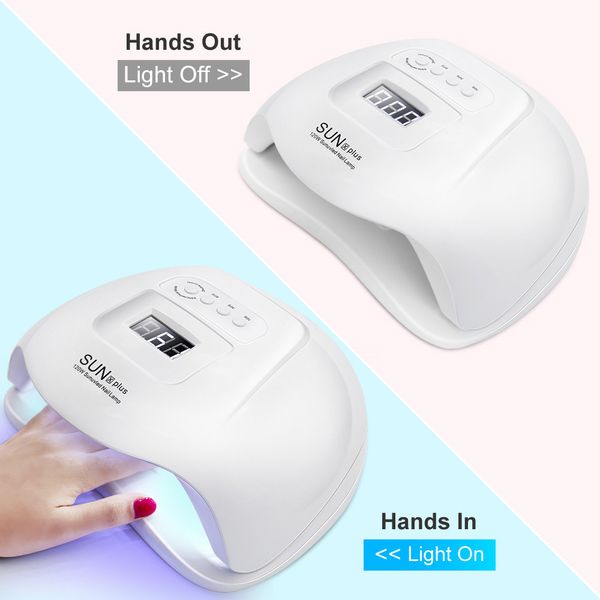 120w sunx plus uv led lamp nail dryer for all gels 36 leds 4 timer auto sensor manicure machine
120w sunx plus uv led lamp nail dryer for all gels 36 leds 4 timer auto sensor manicure machine