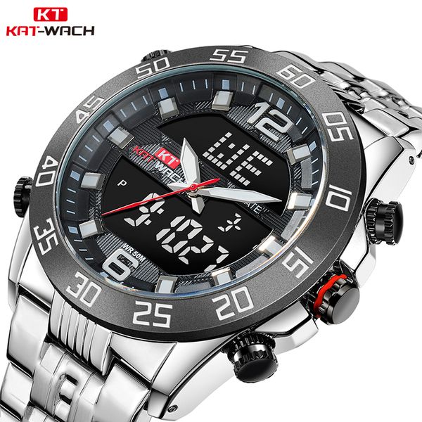 relogio masculino brand mens quartz analog watch luxury fashion sport wristwatch waterproof stainless male watches clock, Slivery;brown
relogio masculino brand mens quartz analog watch luxury fashion sport wristwatch waterproof stainless male watches clock, Slivery;brown