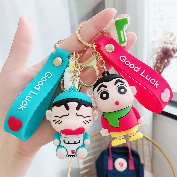 cartoon creative epoxy crayon shin-chan keychain pendant korean ins trend girl bag charm car key chain, Silver
cartoon creative epoxy crayon shin-chan keychain pendant korean ins trend girl bag charm car key chain, Silver