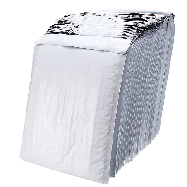 kicute 10/30/50pcs excellent quality white poly bubble mailers pe plastic padded envelope shipping bags mailing bags 180x235mm
kicute 10/30/50pcs excellent quality white poly bubble mailers pe plastic padded envelope shipping bags mailing bags 180x235mm