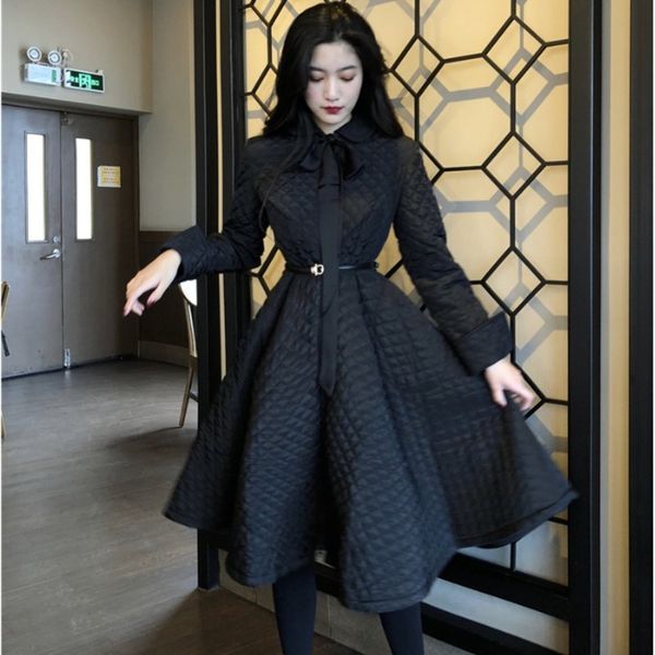 women's down & parkas 2021 autumn winter clothing for women korean tide vintage famale jacket thin style black coat with pockets v567
women's down & parkas 2021 autumn winter clothing for women korean tide vintage famale jacket thin style black coat with pockets v567