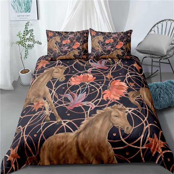 water-color brown horse floral bedding set bedroom decor blackhypoallergenic with zipper 1pc duvet cover with pillowcases
water-color brown horse floral bedding set bedroom decor blackhypoallergenic with zipper 1pc duvet cover with pillowcases