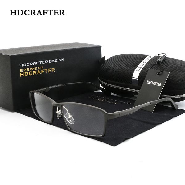 hdcrafter urltra-light aluminum magnesium frame glasses frames men prescription optical spectacle eyewear frame with clear lens, Silver
hdcrafter urltra-light aluminum magnesium frame glasses frames men prescription optical spectacle eyewear frame with clear lens, Silver