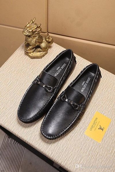 20fw men pointed toegenuie leather shoes fashion slip on male fats luxury business dress shoes loafers shoes tenis masculino yecq4, Black
20fw men pointed toegenuie leather shoes fashion slip on male fats luxury business dress shoes loafers shoes tenis masculino yecq4, Black