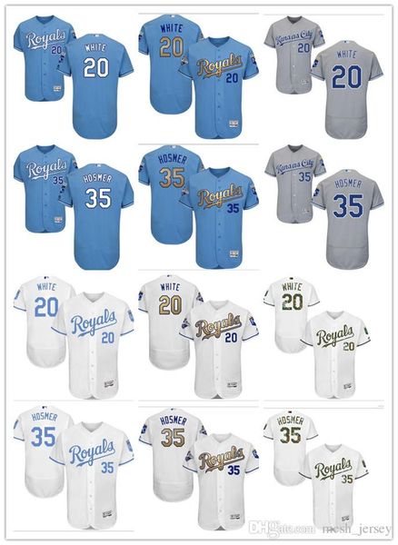 custom men women youth kc royals jersey #35 eric hosmer 20 frank white home blue white grey baseball jerseys, Blue;black
custom men women youth kc royals jersey #35 eric hosmer 20 frank white home blue white grey baseball jerseys, Blue;black