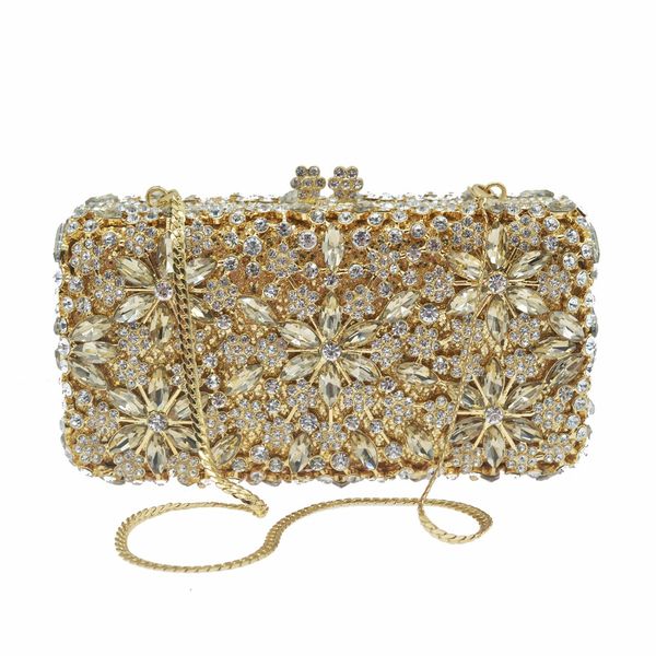 luxury diamond flower women bag fashion crystal women evening bag metal box wedding party bridal evening handbag clutches chain
luxury diamond flower women bag fashion crystal women evening bag metal box wedding party bridal evening handbag clutches chain