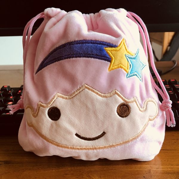 little twin stars drawstring bags plush storage handbags makeup bag coin bundle pocket purse new
little twin stars drawstring bags plush storage handbags makeup bag coin bundle pocket purse new