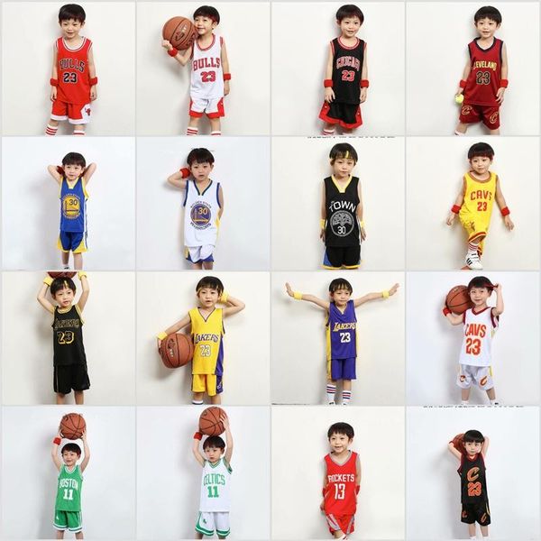 Summer Baby Boys Girls Suits Kids Basketball Clothing Children Breathable Sport Outfit Sleeveless T-shirts Vest Tops + Short Pants 2pcs/set
Summer Baby Boys Girls Suits Kids Basketball Clothing Children Breathable Sport Outfit Sleeveless T-shirts Vest Tops + Short Pants 2pcs/set