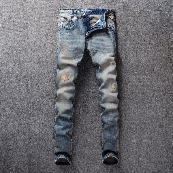 shabiqi jeans men classic mens jeans blue color cotton ripped hole for men brand designer biker jean long pants
shabiqi jeans men classic mens jeans blue color cotton ripped hole for men brand designer biker jean long pants