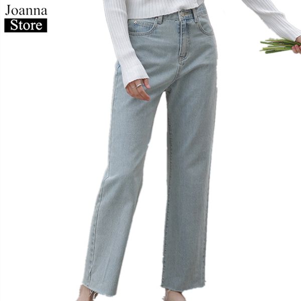spring new cotton straight denim nine-points pants women high waist burr loose jeans blue casual wild plus size trousers female
spring new cotton straight denim nine-points pants women high waist burr loose jeans blue casual wild plus size trousers female