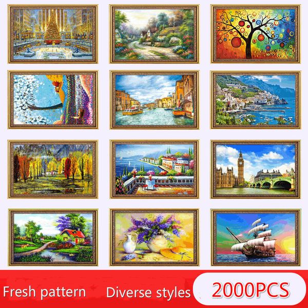 new 2000 piece puzzle children's educational jigsaw puzzle early education toy decompression jigsaw boxed toys y200421
new 2000 piece puzzle children's educational jigsaw puzzle early education toy decompression jigsaw boxed toys y200421