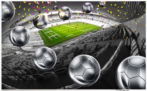 3d murals wallpaper for living room football field 3d background wall decoration painting
3d murals wallpaper for living room football field 3d background wall decoration painting