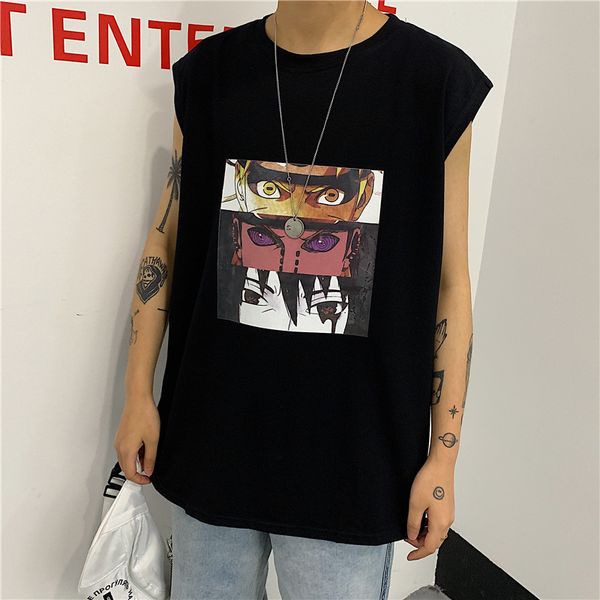 vest men and women couples summer loose-fit japanese-style ins online celebrity popular brand teenager sports waistcoat sleevele, Black;white
vest men and women couples summer loose-fit japanese-style ins online celebrity popular brand teenager sports waistcoat sleevele, Black;white