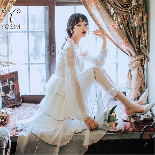 2019 summer long women dress voile white strapless maxi dress evening party cake dresses ankle-length long sleeve female vestido, Black;gray
2019 summer long women dress voile white strapless maxi dress evening party cake dresses ankle-length long sleeve female vestido, Black;gray