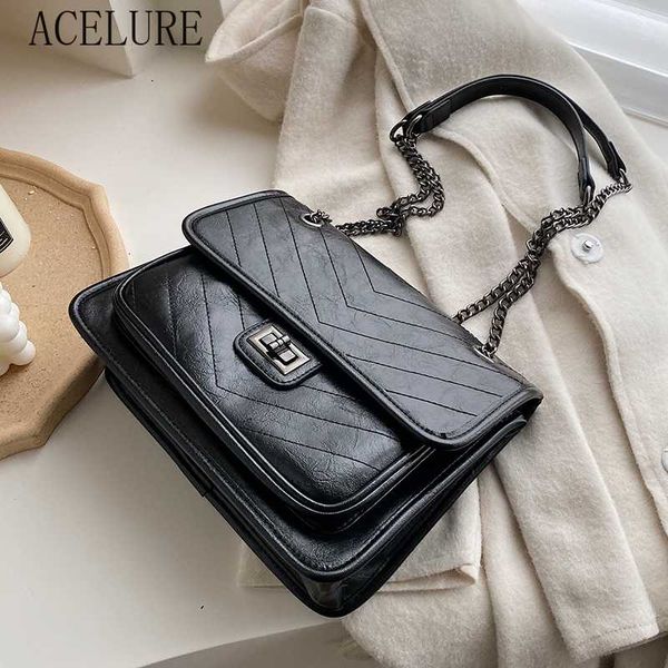 acelure solid color pu leather shoulder bags for women simple style metal chain crossbody messenger bag female handbags purse
acelure solid color pu leather shoulder bags for women simple style metal chain crossbody messenger bag female handbags purse