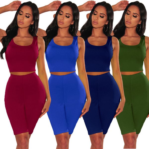 летние женские спортивные костюмы с топом и короткими брюками 2020 scoop neck vest shorts set 2 шт. костюм, Gray
летние женские спортивные костюмы с топом и короткими брюками 2020 scoop neck vest shorts set 2 шт. костюм, Gray