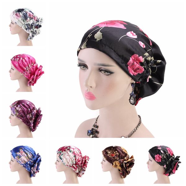 1pc sleeping flower hat women headscarf satin chemo cap bow headscarf bonnet turban headwrap fashion bonnet hat headwear, Red
1pc sleeping flower hat women headscarf satin chemo cap bow headscarf bonnet turban headwrap fashion bonnet hat headwear, Red