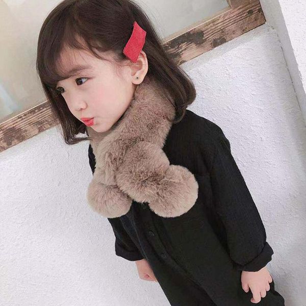 1 pcs lovely pompom plush scarf soft children neck warmers solid color faux fur kids fashion scarf gifts winter outdoor, Blue;gray
1 pcs lovely pompom plush scarf soft children neck warmers solid color faux fur kids fashion scarf gifts winter outdoor, Blue;gray