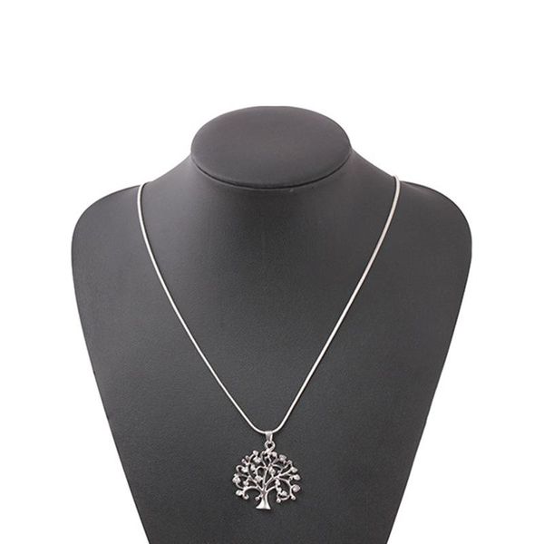 1pc life tree pendant necklace with diamonds simple and sweet wish tree clavicle chain for women(silver color
1pc life tree pendant necklace with diamonds simple and sweet wish tree clavicle chain for women(silver color