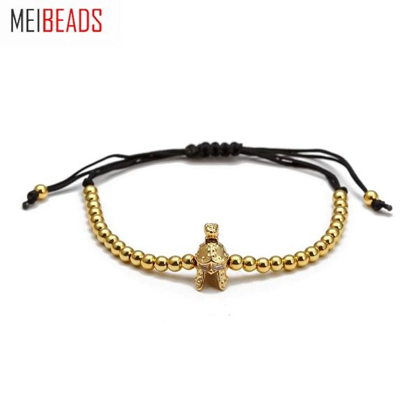 meibeads trendy copper beaded braided bracelet general helmet charm bracelet for men women fashion jewelry pulseira bd256, Golden;silver
meibeads trendy copper beaded braided bracelet general helmet charm bracelet for men women fashion jewelry pulseira bd256, Golden;silver