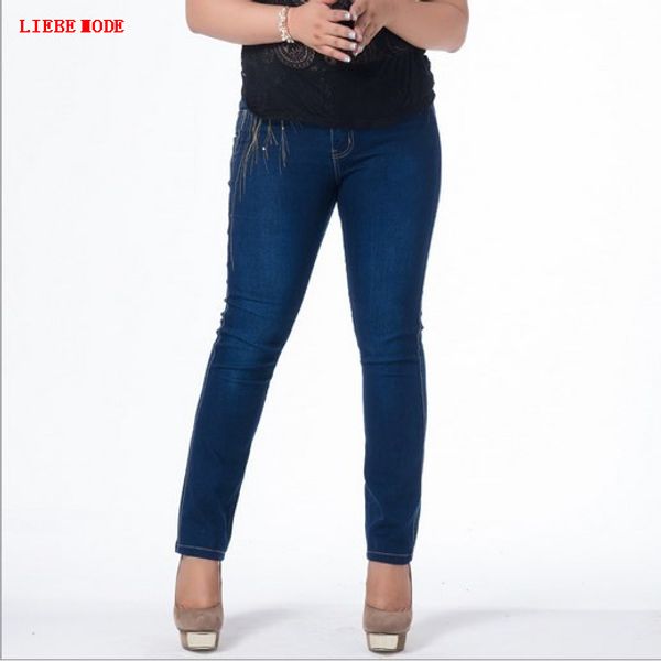 korean style women stretch skinny jeans woman push up denim pants women elegant embroidery jeans woman navy blue plus size 7xl
korean style women stretch skinny jeans woman push up denim pants women elegant embroidery jeans woman navy blue plus size 7xl
