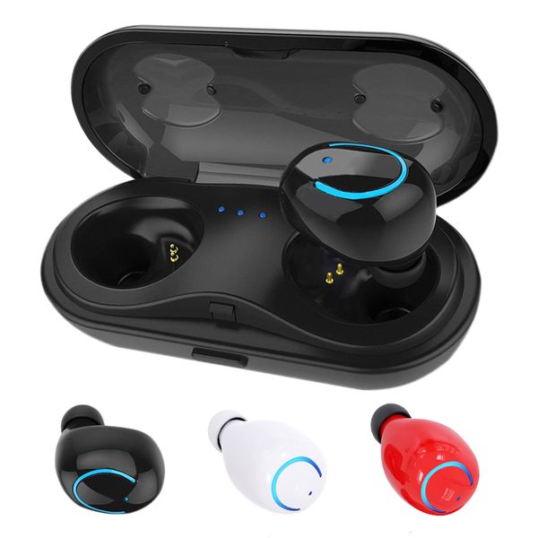 TWS Q18 Mini Wireless Bluetooth 4.2 Headphones with Charging Case Waterproof Earbuds Stereo Portable Headphones
TWS Q18 Mini Wireless Bluetooth 4.2 Headphones with Charging Case Waterproof Earbuds Stereo Portable Headphones