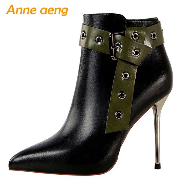 2019 new winter women ankle boots high thin heel pointed toe solid zipper rivet belt ladies women shoes black short boots
2019 new winter women ankle boots high thin heel pointed toe solid zipper rivet belt ladies women shoes black short boots
