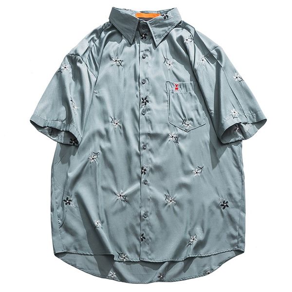 hip hop streetwear shirt embroideried floral shirt oversize harajuku beach shirt hawaiian summer short sleeve loose, White;black
hip hop streetwear shirt embroideried floral shirt oversize harajuku beach shirt hawaiian summer short sleeve loose, White;black