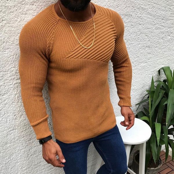 solid color sweater for mens pullovers round neck slim fit knit sweater woole warm casual clothing male autumn winter warm, White;black
solid color sweater for mens pullovers round neck slim fit knit sweater woole warm casual clothing male autumn winter warm, White;black