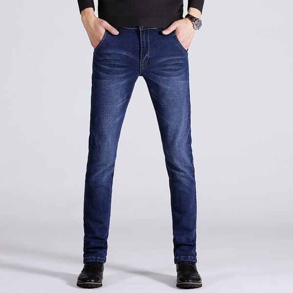 straight long casual men jeans for spring autumn male skinny trousers long fashion denim mens pants mid waist, Blue
straight long casual men jeans for spring autumn male skinny trousers long fashion denim mens pants mid waist, Blue